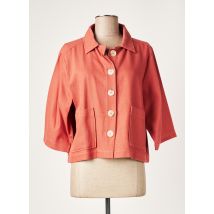 PAN - Chemisier orange en coton pour femme - Taille 38 - Modz