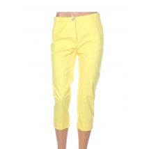 WEINBERG - Pantacourt jaune en coton pour femme - Taille 44 - Modz
