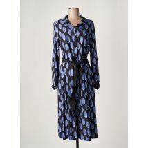 O'MER - Robe longue bleu en viscose pour femme - Taille 42 - Modz