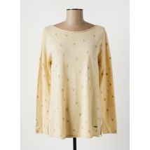 FELINO - Pull beige en lin pour femme - Taille 46 - Modz