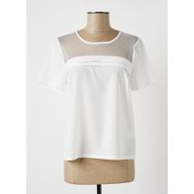 TERRE DE FÉES - Top blanc en polyester pour femme - Taille 38 - Modz