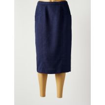 PAUPORTÉ - Jupe mi-longue bleu en polyester pour femme - Taille 40 - Modz