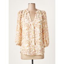 GRACE & MILA - Blouse beige en polyester pour femme - Taille 36 - Modz