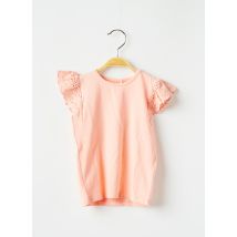 NAME IT - T-shirt rose en coton pour fille - Taille 1 M - Modz