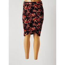 LA FIANCEE DU MEKONG - Jupe mi-longue rouge en coton - Femme - Taille 42 - Modz