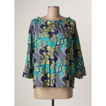 LA FIANCEE DU MEKONG - Blouse bleu en coton - Femme - Taille 38 - Modz