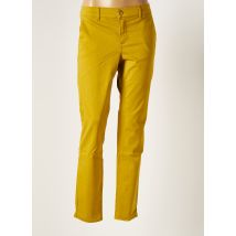 HOPPY - Pantalon chino jaune en coton pour femme - Taille W31 - Modz