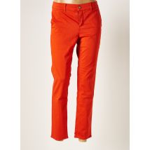 HOPPY - Pantalon 7/8 orange en coton pour femme - Taille W32 - Modz