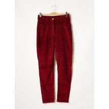 AMERICAN VINTAGE - Pantalon droit rouge en coton pour femme - Taille 36 - Modz