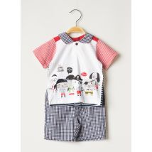 CATIMINI - Ensemble short bleu en coton pour garçon - Taille 6 M - Modz