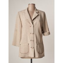 FRANCE RIVOIRE - Veste casual beige en polyester pour femme - Taille 42 - Modz