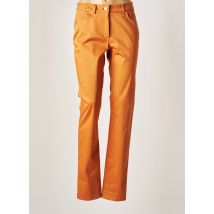 GREGORY PAT - Pantalon droit orange en coton pour femme - Taille 38 - Modz