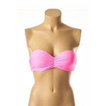 MON PETIT BIKINI - Haut de maillot de bain rose en polyamide pour femme - Taille 36 - Modz