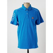 DELAHAYE - Polo bleu en coton pour homme - Taille L - Modz