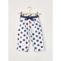 LILI GAUFRETTE - Pantalon chic blanc en coton pour fille - Taille 3 A - Modz