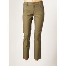 HAPPY - Pantalon 7/8 vert en lyocell pour femme - Taille W30 L28 - Modz
