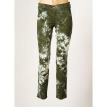 HAPPY - Pantalon 7/8 vert en coton pour femme - Taille W23 L28 - Modz