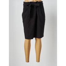 ICHI - Jupe mi-longue noir en polyester pour femme - Taille 42 - Modz