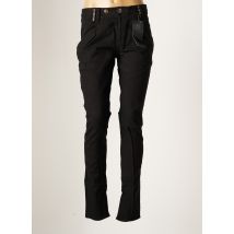 ICHI - Pantalon slim noir en coton pour femme - Taille 36 - Modz