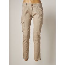 FIVE PM - Pantalon 7/8 beige en coton pour femme - Taille W29 - Modz