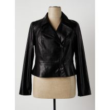 COMMA - Veste simili cuir noir en polyurethane pour femme - Taille 46 - Modz