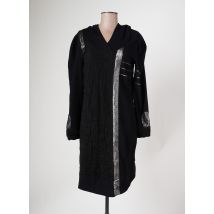 ELISA CAVALETTI - Robe mi-longue noir en coton pour femme - Taille 40 - Modz