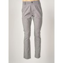 SERGE BLANCO - Pantalon droit gris en coton pour homme - Taille W32 - Modz