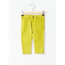 MAYORAL - Pantalon slim vert en coton pour garçon - Taille 9 M - Modz