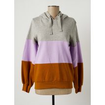 NUMPH - Sweat-shirt à capuche gris en coton pour femme - Taille 34 - Modz