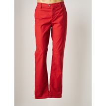 TELERIA ZED - Pantalon chino rouge en coton pour homme - Taille W40 L36 - Modz