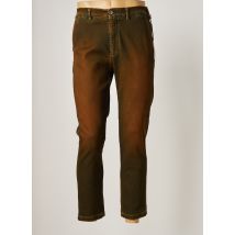 TELERIA ZED - Pantalon 7/8 marron en coton pour homme - Taille W36 L28 - Modz