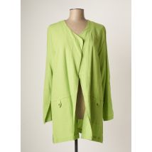 CHALOU - Veste casual vert en viscose pour femme - Taille 44 - Modz