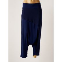 ELSEWHERE - Sarouel bleu en coton pour femme - Taille 40 - Modz