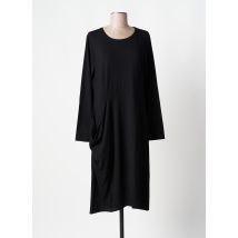 ELSEWHERE - Robe mi-longue noir en viscose pour femme - Taille 36 - Modz