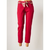 FREEMAN T.PORTER - Pantalon 7/8 rose en coton pour femme - Taille W24 - Modz
