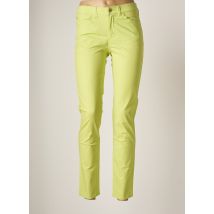 ARMANI - Pantalon droit vert en coton pour femme - Taille W26 - Modz