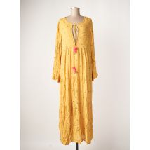 SUNDRESS - Robe longue jaune en viscose - Femme - Taille 38 - Modz