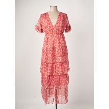 GOA - Robe longue rouge en polyester - Femme - Taille 40 - Modz