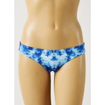 MON PETIT BIKINI - Bas de maillot de bain bleu en polyester - Femme - Taille 44 - Modz