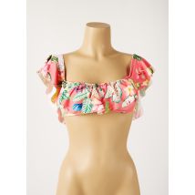 MON PETIT BIKINI - Haut de maillot de bain rose en polyamide pour femme - Taille 36 - Modz