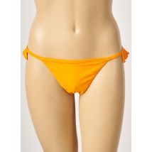 KHASSANI - Bas de maillot de bain orange en polyamide pour femme - Taille 40 - Modz