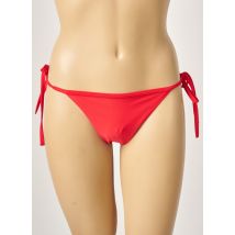 KHASSANI - Bas de maillot de bain rouge en polyamide pour femme - Taille 40 - Modz