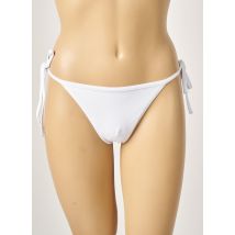 KHASSANI - Bas de maillot de bain blanc en polyamide pour femme - Taille 40 - Modz