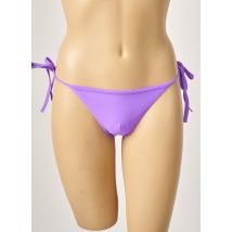 KHASSANI - Bas de maillot de bain violet en polyamide pour femme - Taille 38 - Modz
