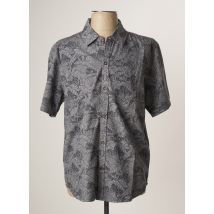 IRON AND RESIN - Chemise manches courtes gris en coton pour homme - Taille M - Modz