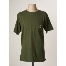 IRON AND RESIN - T-shirt vert en coton pour homme - Taille L - Modz