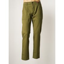 IRON AND RESIN - Pantalon droit vert en coton pour homme - Taille W34 - Modz