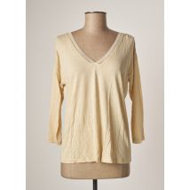 LOLA ESPELETA - T-shirt beige en viscose pour femme - Taille 38 - Modz