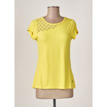 MALOKA - Top jaune en viscose - Femme - Taille 36 - Modz