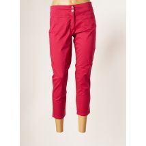 MALOKA - Pantacourt violet en coton - Femme - Taille 36 - Modz